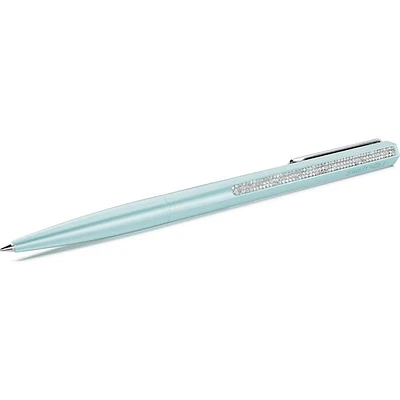 Swarovski Crystal Shimmer ballpoint pen, Blue lacquered, Chrome plated - 5678190