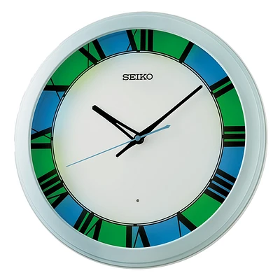 Akarui Wall Clock, Blue QHA010L