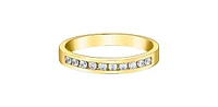 10K Yellow Gold 0.20cttw Diamond Band