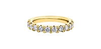 10K Yellow Gold 1.0cttw Diamond Band
