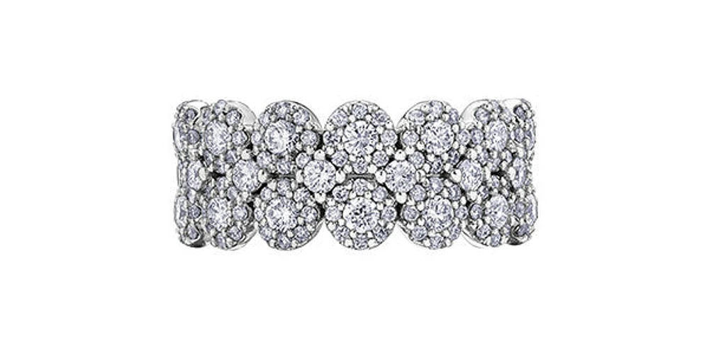 10K White Gold cttw Diamond Ring