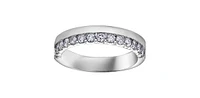 14K White Gold 0.75cttw Diamond Ring