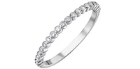 10K White Gold 0.12cttw Diamond Band