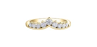 14K Yellow Gold 0.50cttw Diamond Ring