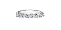 14K White Gold 0.35cttw Diamond Ring