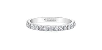 18K White Gold 0.40cttw Canadian Diamond Band - / 4.5