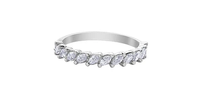 14K White Gold 0.50cttw Diamond Ring