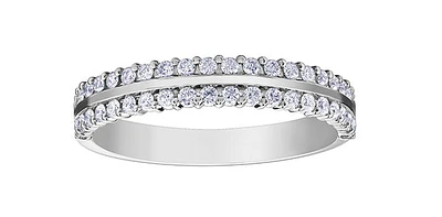 10K White Gold 0.33cttw Diamond Ring