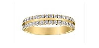10K Yellow Gold 0.50cttw Diamond Band