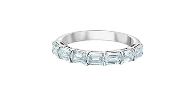 14K White Gold 1.60cttw Lab Grown Diamond Band