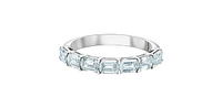 14K White Gold 1.60cttw Lab Grown Diamond Band