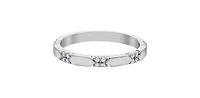 10K White Gold 0.12cttw Diamond Ring