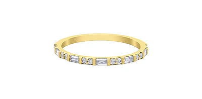 10K Yellow Gold 0.20cttw Baguette Diamond Ring