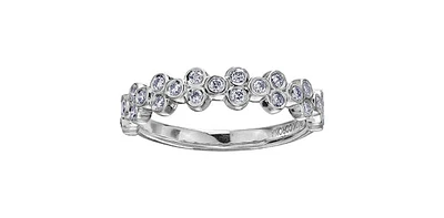 10K White Gold 0.35cttw Diamond Ring