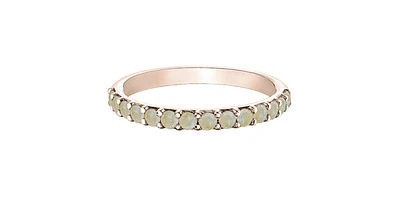 10K Rose Gold Opal Ring