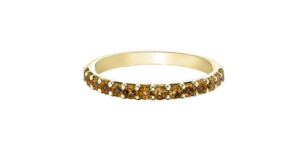 10K Yellow Gold Citrine Ring