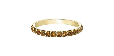 10K Yellow Gold Citrine Ring
