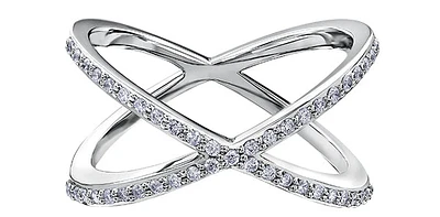 10K White Gold 0.23cttw Diamond Ring