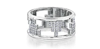 10K White Gold 0.25cttw Diamond Ring