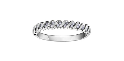 10K Gold 0.10cttw Diamond Ring / Band