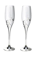 2 Pieces 50th Champagne Flutes - SE2550