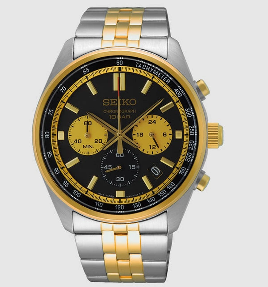 SEIKO Chronograph Men's Watch - SSB430P1 - Shipping Immediately