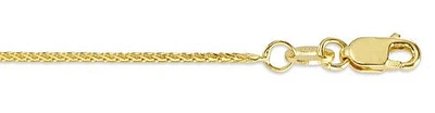 10K Gold 1.00mm Wheat Chain