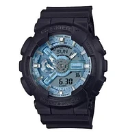 Casio G-Shock Analog Digital Watch, GA110CD-1A2, Ice Blue, 110 Series