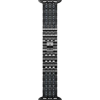 Swarovski Sparkling princess strap compatible with Apple Watch®, Black, Black Finish, Pre-order only - 5678675