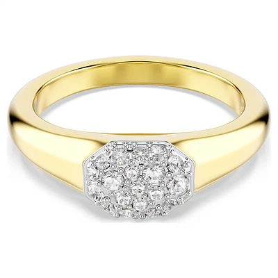 Swarovski Dextera ring, Mixed cuts, White, Gold-tone plated 5732851