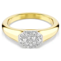 Swarovski Dextera ring, Mixed cuts, White, Gold-tone plated 5732851