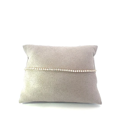 14K Yellow Gold 0.79cttw Diamond Bracelet - 7"