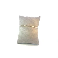 14K Yellow Gold 0.41cttw Diamond Bracelet - 7"