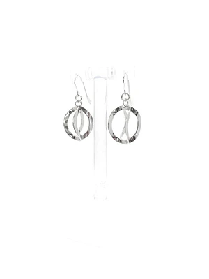 Sterling Silver Earrings 36mm