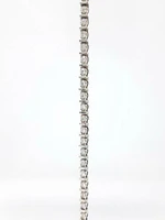 10K White Gold 1.50 Carat Diamond Tennis Bracelet, 7"