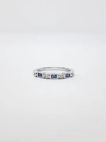 Sapphire and Diamond Ring