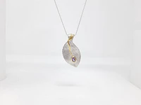 Silver and Amethyst Pendant