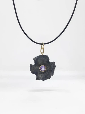 Silver and Amethyst Pendant