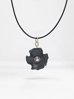 Silver and Amethyst Pendant
