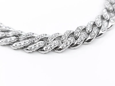 Sterling Silver & Cubic Zirconia Bracelet