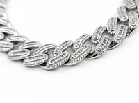 Sterling Silver & Cubic Zirconia Bracelet