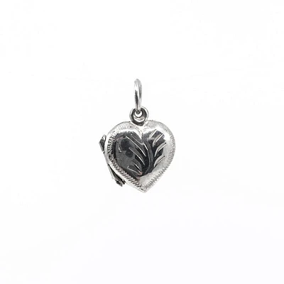 Sterling Silver Heart Shape Locket