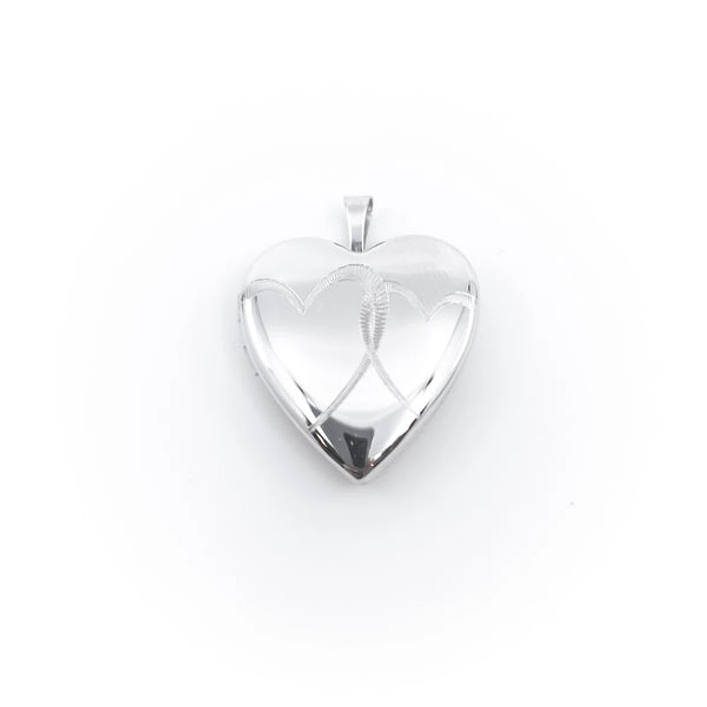 Sterling Silver Heart Shape Locket