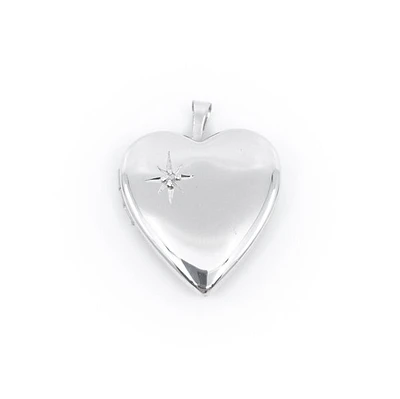 Sterling Silver Heart Shape Locket