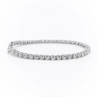 Lab-Created Diamond Tennis Bracelet