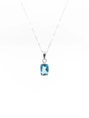 Blue Topaz Pendant