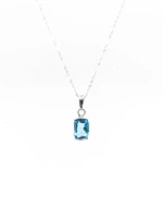 Blue Topaz Pendant
