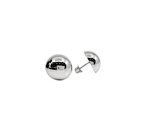 Sterling Silver Ball Stud Earrings 12.5mm