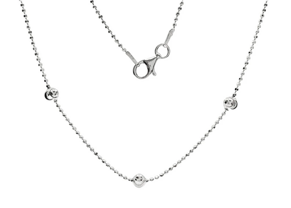 Sterling Silver Ball Chain 18"