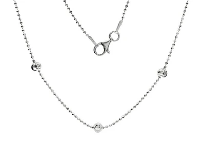 Sterling Silver Ball Chain 18"